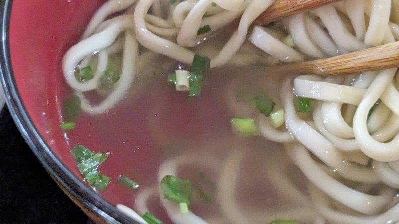 沖縄そばのスープ
