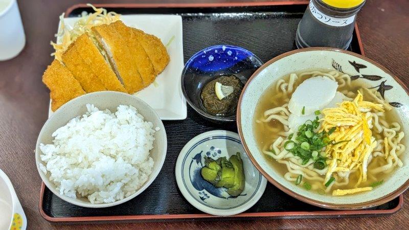 沖縄そば定食