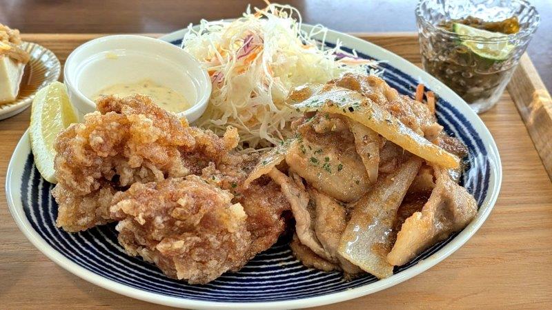 チキン南蛮、生姜焼き