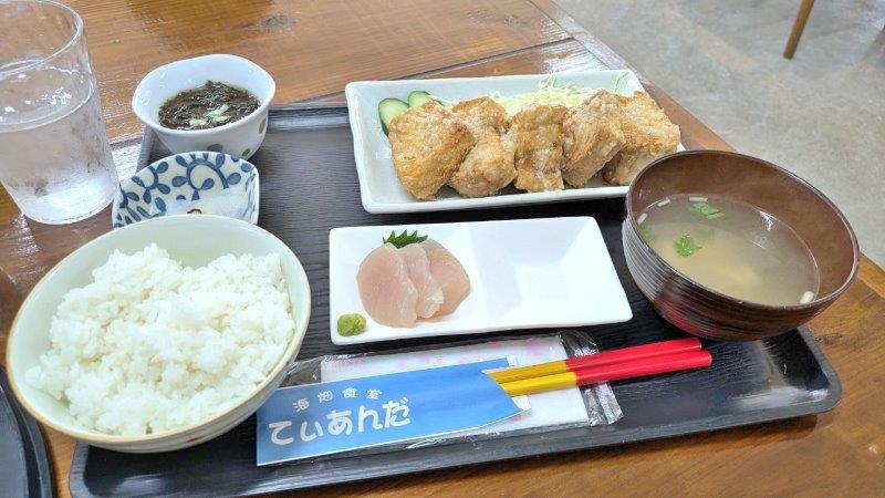 メカジキバター焼き定食