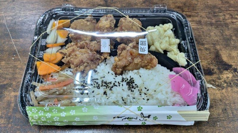 唐揚げ弁当醤油