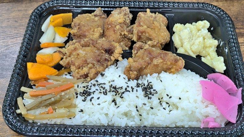 唐揚げ弁当醤油