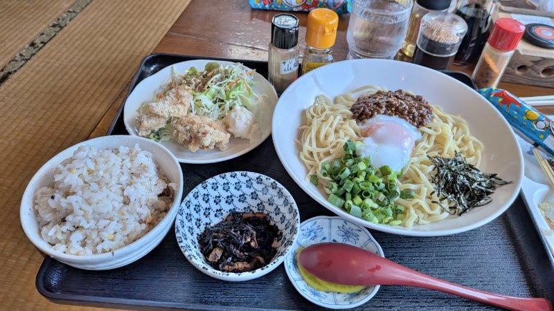 まぜそば定食