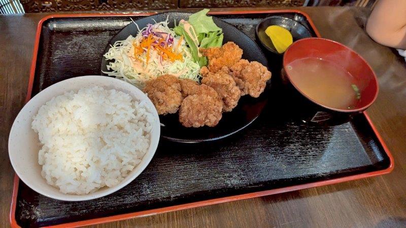 チキン唐揚定食