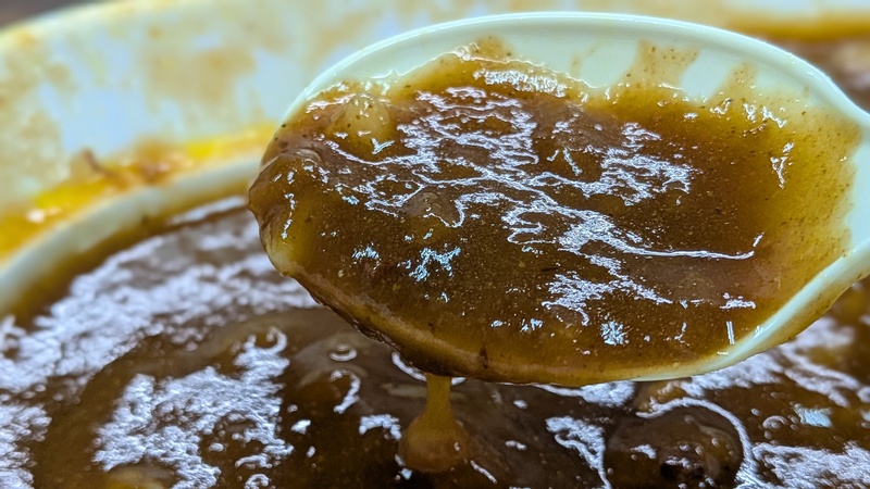 カレールーのとろみ