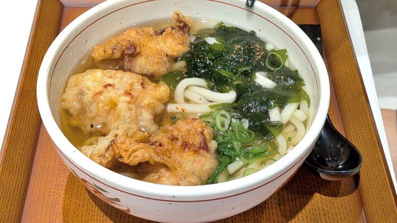 とり天うどん