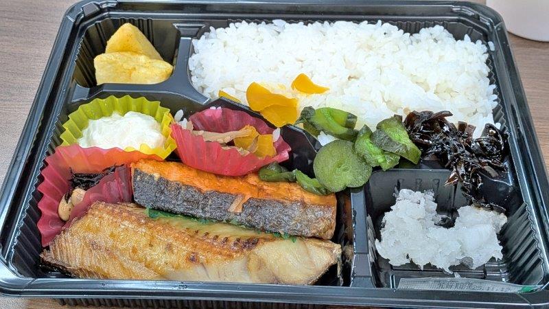 焼魚2種入り弁当