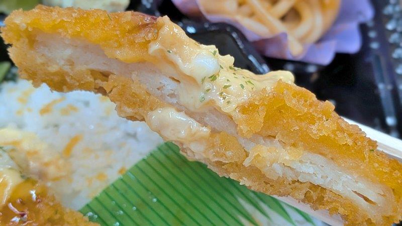 カツの断面