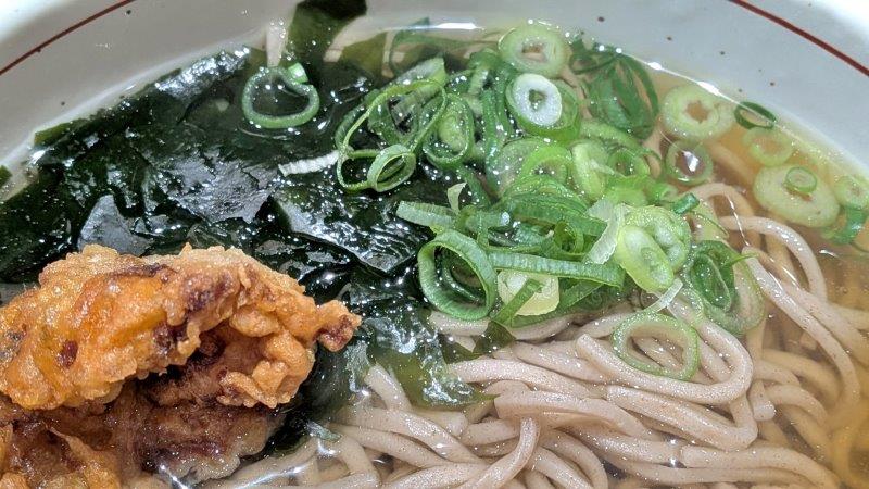 青ネギとわかめ