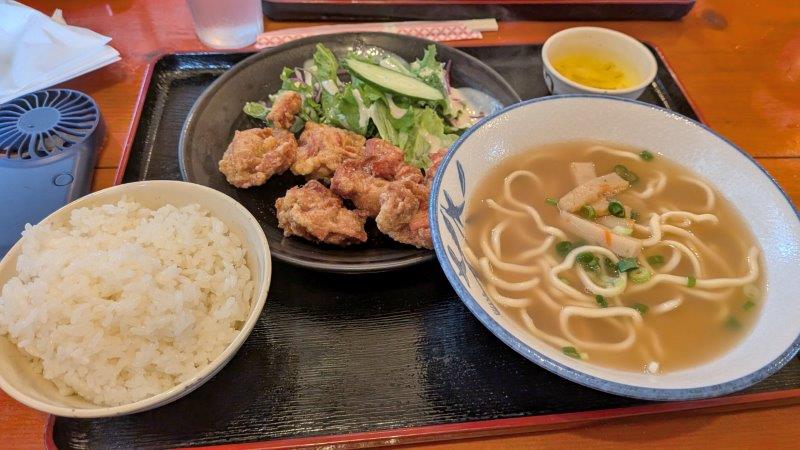 チキン唐揚げセット