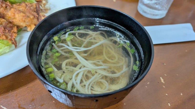 ソーメンのお吸い物