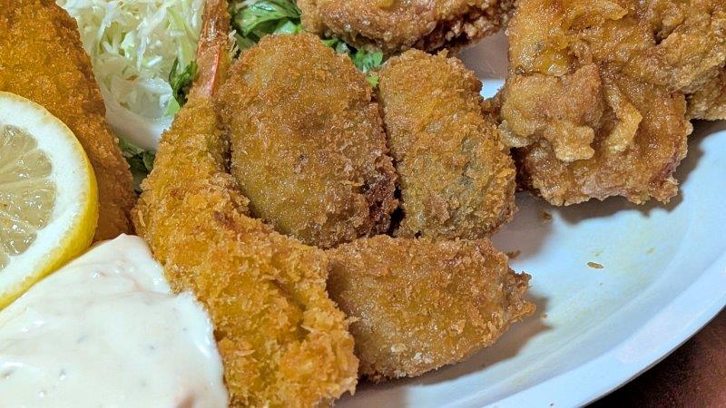 エビフライとコロッケ