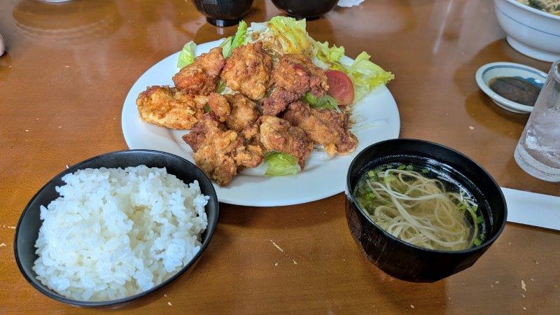 チキン唐揚げ定食