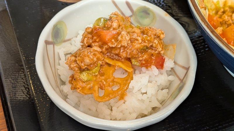 ミニタコライス