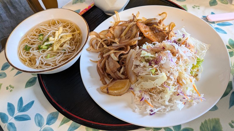 愛ちゃん食堂 豚しょうが焼き定食