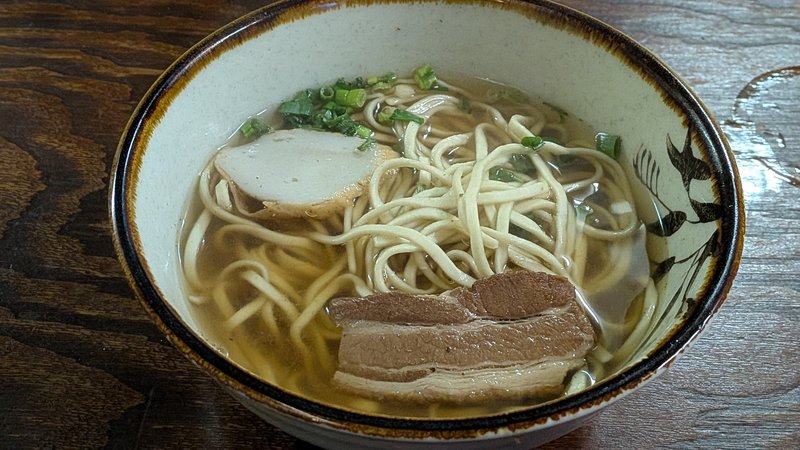 沖縄そばつるまつ 三枚肉そば