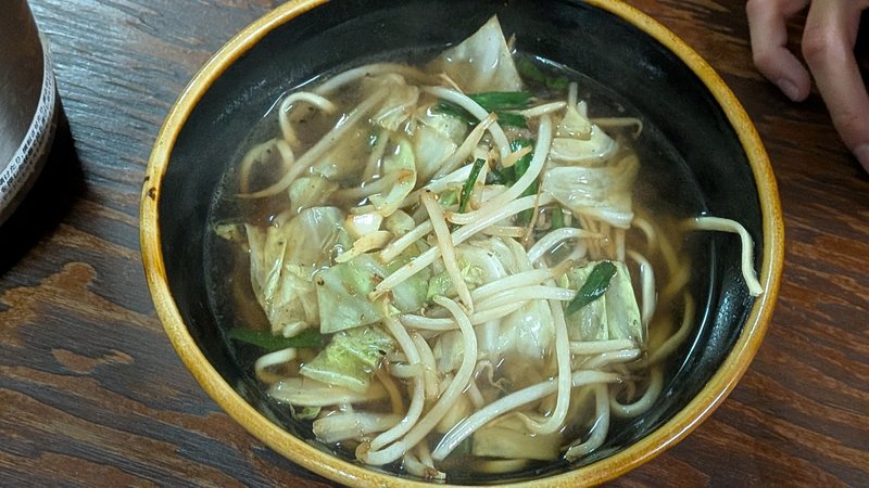 沖縄そばつるまつ 野菜そば