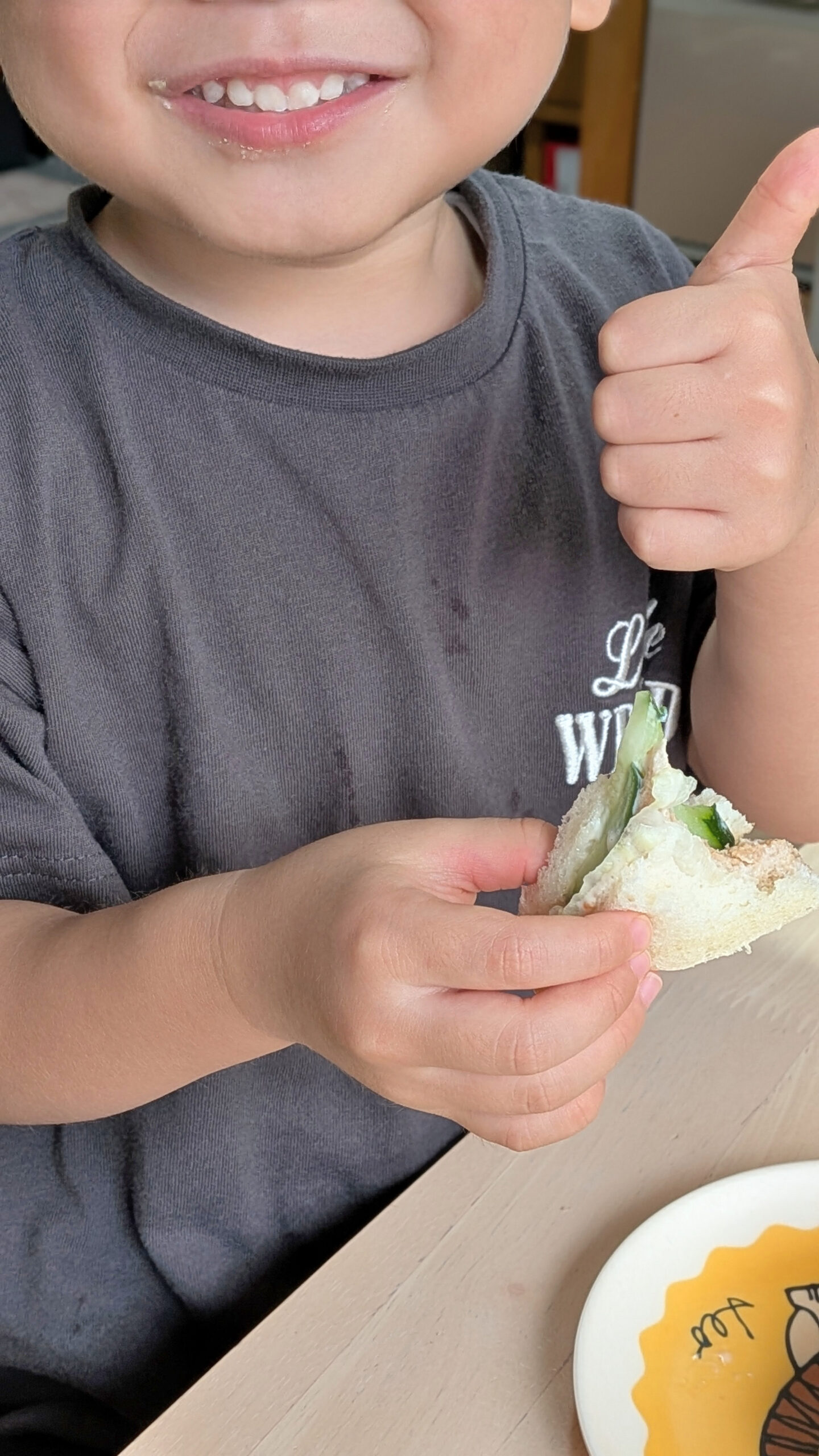 ベーカリーファリーヌ 子供 サンドイッチ 満足