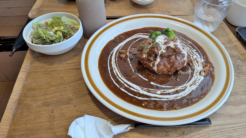 デミグラスハンバーグ定食
