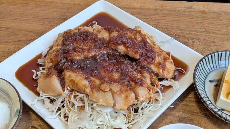 とんテキのアップ