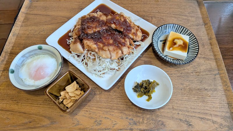 スタミナとんテキ定食